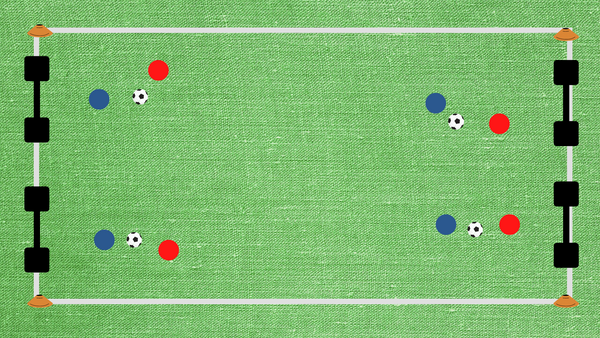 1v1 Madness 1v1 Football Drillors