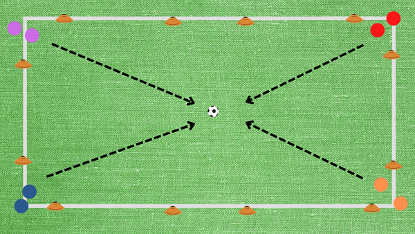 Is a removal 1v1 football exercises