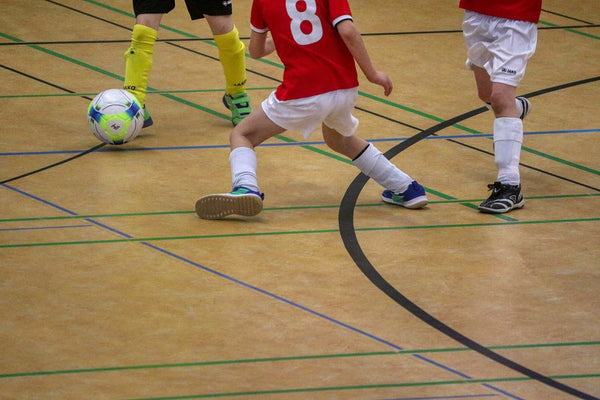 Youth football socks to the player